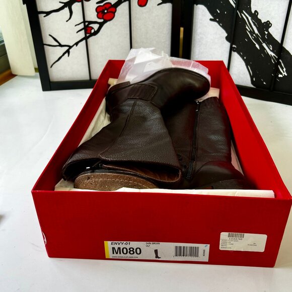 Donald J. Pliner Brown Heeled Boots - Picture 10 of 11